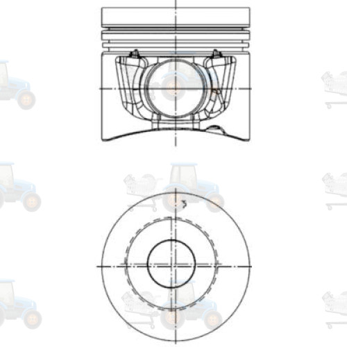 Piston KOLBENSCHMIDT - 40289600