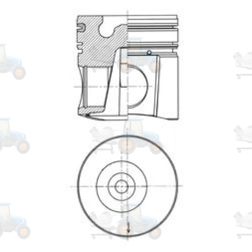 Piston KOLBENSCHMIDT - 40322600