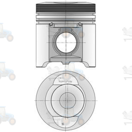 Piston KOLBENSCHMIDT - 40483600