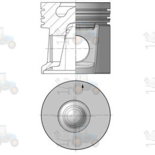 Piston KOLBENSCHMIDT - 40554600