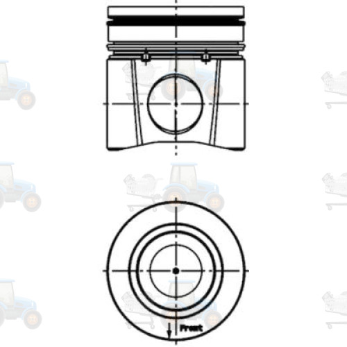 Piston KOLBENSCHMIDT - 40588610