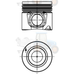 Piston KOLBENSCHMIDT - 40652600