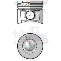 Piston KOLBENSCHMIDT - 40710620