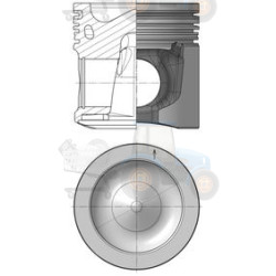 Piston KOLBENSCHMIDT - 40990600