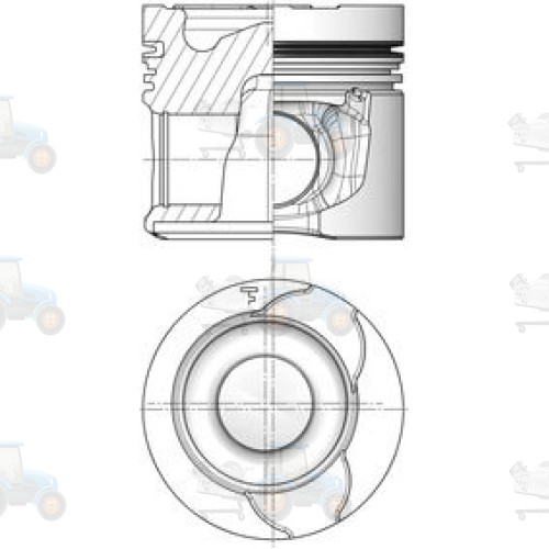 Piston KOLBENSCHMIDT - 41172600