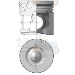 Piston KOLBENSCHMIDT - 41196600