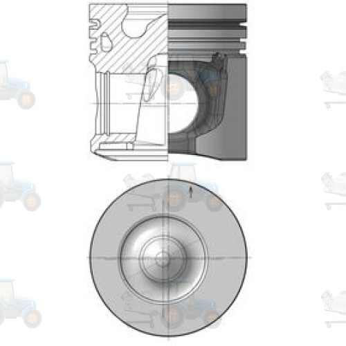 Piston KOLBENSCHMIDT - 41196600