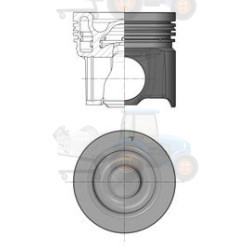 Piston KOLBENSCHMIDT - 41628600