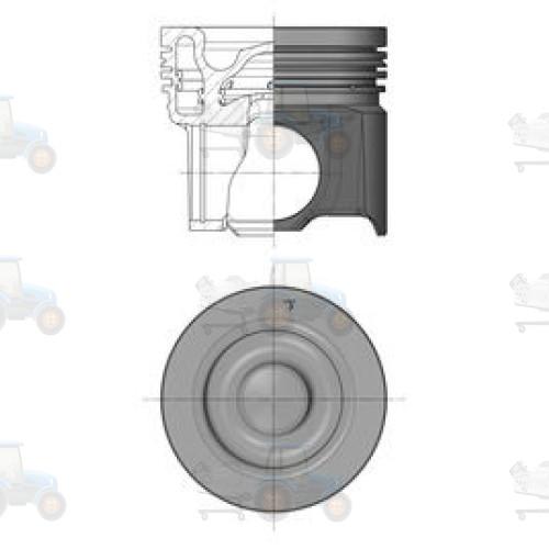 Piston KOLBENSCHMIDT - 41628600