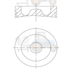 Piston MAHLE - 4391300