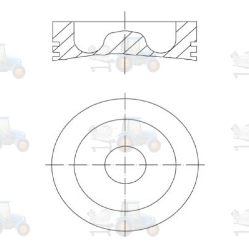 Piston MAHLE - 4391300