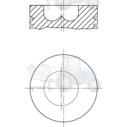 Piston MAHLE - 439 14 00