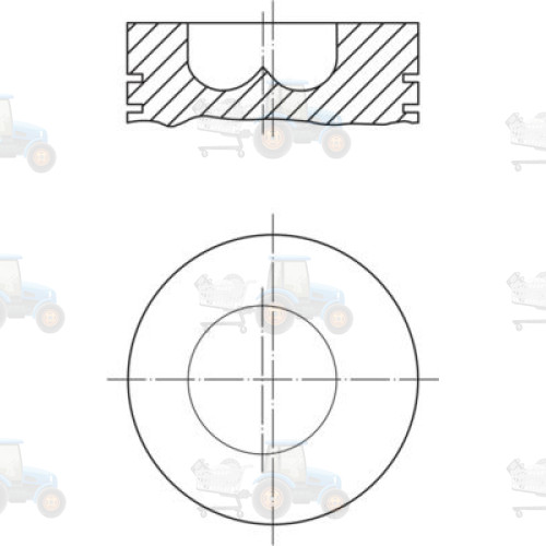 Piston MAHLE - 439 14 00