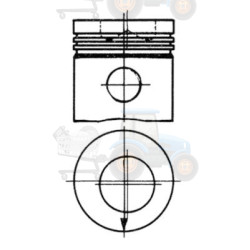 Piston KOLBENSCHMIDT - 90769600