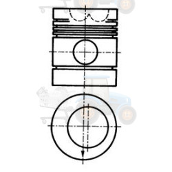 Piston KOLBENSCHMIDT - 92772600