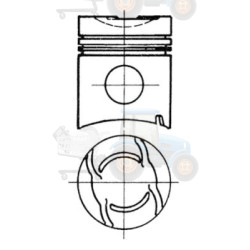 Piston KOLBENSCHMIDT - 92964600