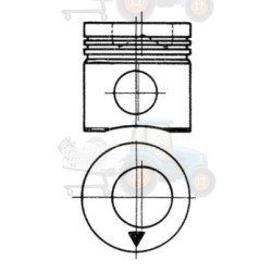 Piston KOLBENSCHMIDT - 92982600