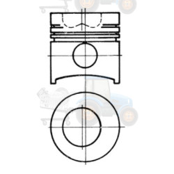 Piston KOLBENSCHMIDT - 93230600