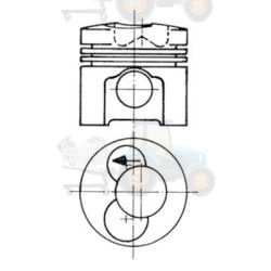 Piston KOLBENSCHMIDT - 93472600