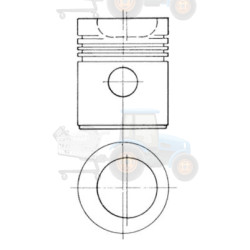 Piston KOLBENSCHMIDT - 93961700