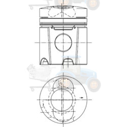 Piston KOLBENSCHMIDT - 94528600