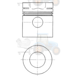 Piston KOLBENSCHMIDT - 94631600