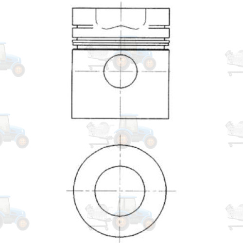 Piston KOLBENSCHMIDT - 94631600