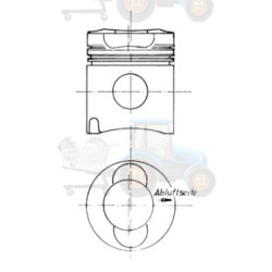 Piston KOLBENSCHMIDT - 94669600