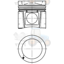 Piston KOLBENSCHMIDT - 94932600