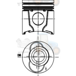 Piston KOLBENSCHMIDT - 99483600