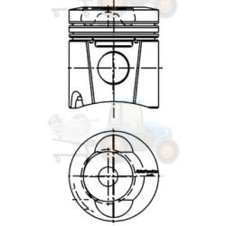 Piston KOLBENSCHMIDT - 99701610