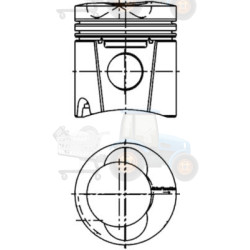 Piston KOLBENSCHMIDT - 99955600