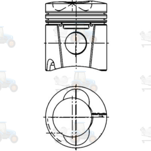 Piston KOLBENSCHMIDT - 99955600