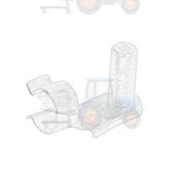 Pivotul mecanismului de frana de mana pe disc OE JOHN DEERE - 45M7101