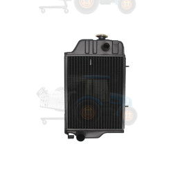 Radiator, racire motor THERMOTEC - 111.041.005A