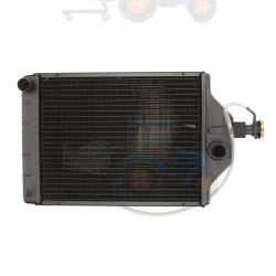 Radiator, racire motor THERMOTEC - LM02.0517