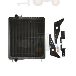 Radiator, racire motor THERMOTEC - 111.024.004A