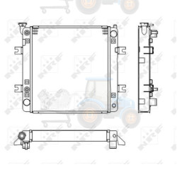 Radiator, racire motor NRF - 52242