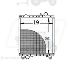 Radiator, racire motor VAPORMATIC - VPE3090