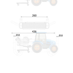 Radiator ulei, ulei motor MAHLE - CLC 313 000S