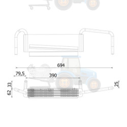 Radiator ulei, ulei motor MAHLE - CLC 314 000S