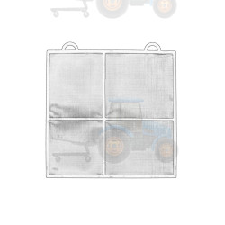 Rama, grila radiator OE JOHN DEERE - L154024