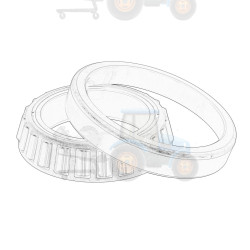 Rulment roata OE JOHN DEERE - RE61191