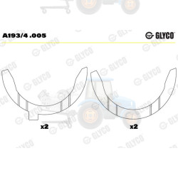 Saiba distantier, arbore cotit GLYCO - A193/4 .005