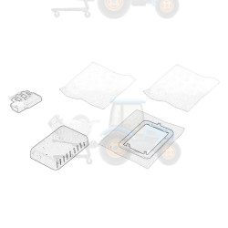 Senzor,temperatura interioara OE JOHN DEERE - AL164479