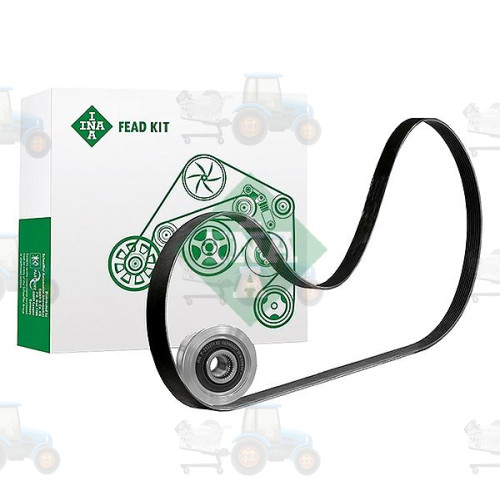 Set curea transmisie cu caneluri INA - 529415810