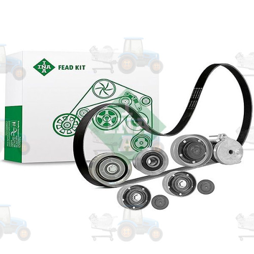 Set curea transmisie cu caneluri INA - 529418610