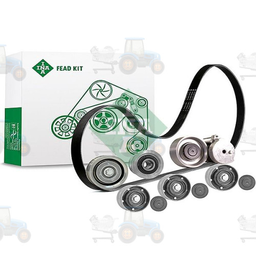 Set curea transmisie cu caneluri INA - 529419410