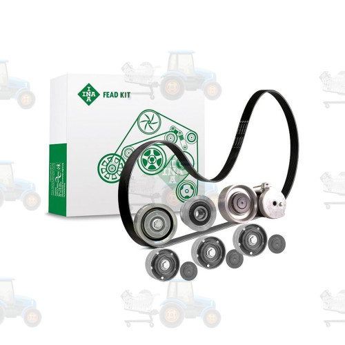 Set curea transmisie cu caneluri INA - 529419510