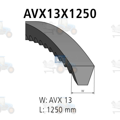 Set curea transmisie DT SPARE PARTS - 3.34204SP